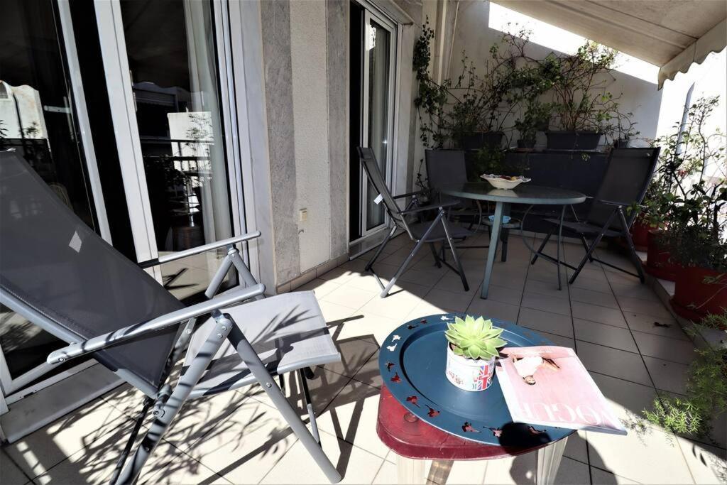 Amazing Penthouse In Ambelokipi Appartement Athene Buitenkant foto